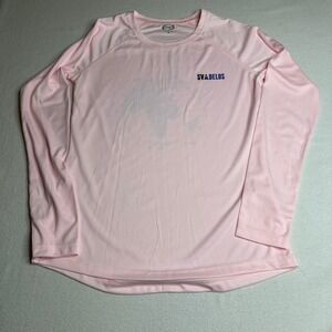 SV Delos Sailing Shirt Long Sleeve Medium Pink Women's Crew Neck‎ Graphic Top